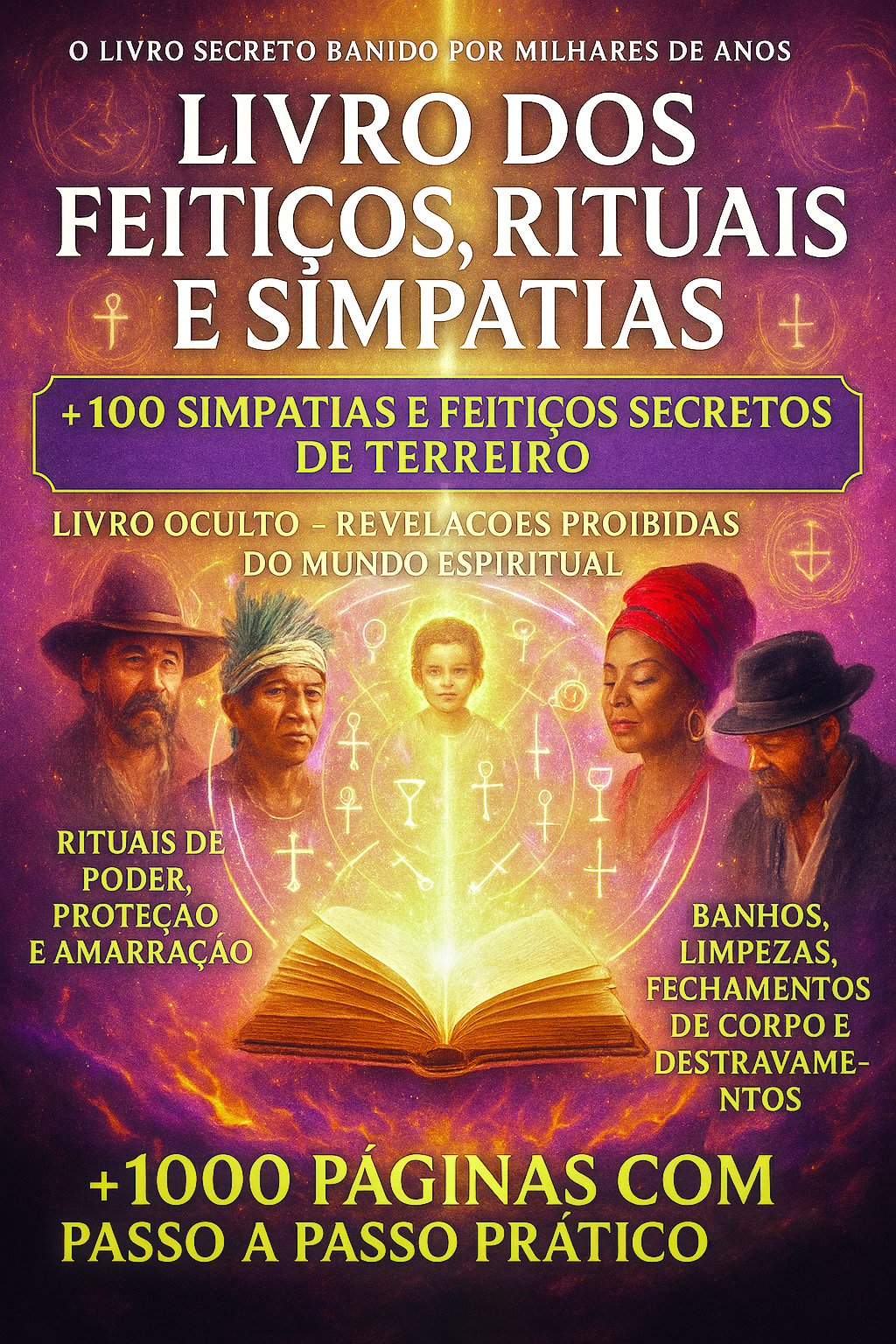 Livro Secreto dos Feitiços, Rituais e Simpatias